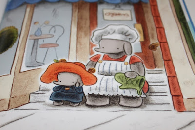 Ilustración de Ella, la elefanta elegante