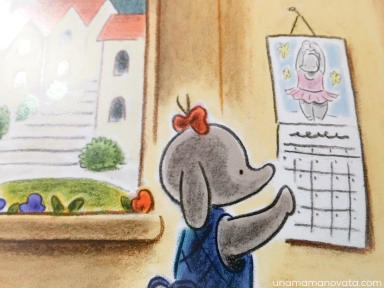 Ilustración de Ella, la elefanta elegante