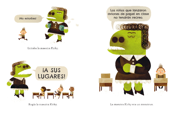 Ilustración de ¡Mi maestra es un monstruo!