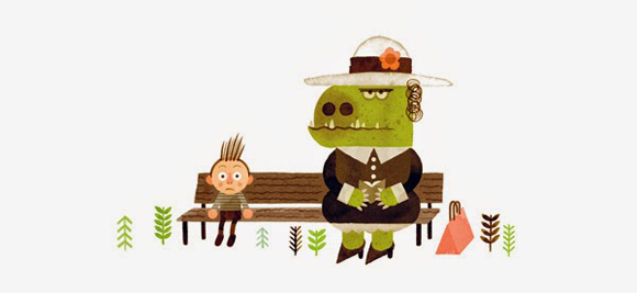 Ilustración de ¡Mi maestra es un monstruo!