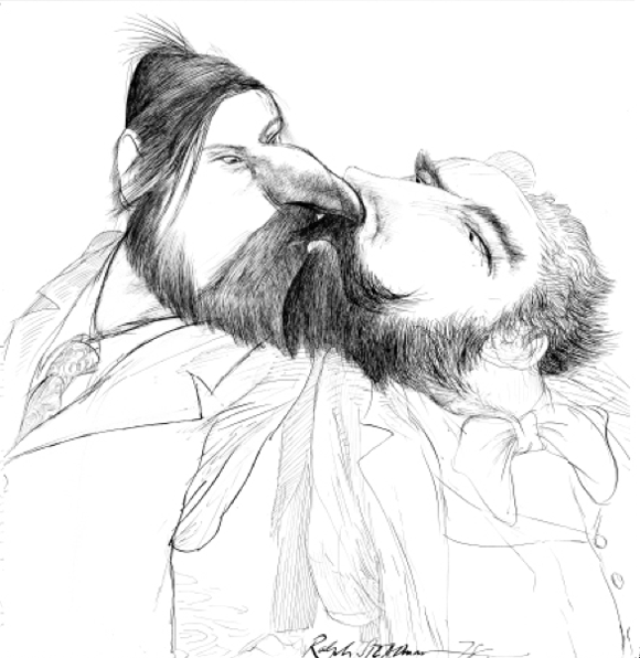 Ilustración de Sigmund Freud