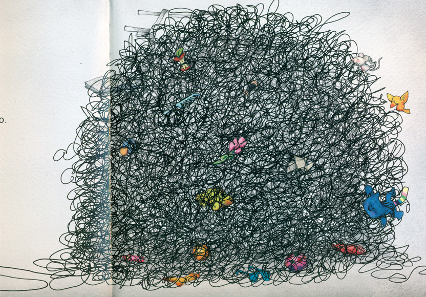 Ilustración de hilo