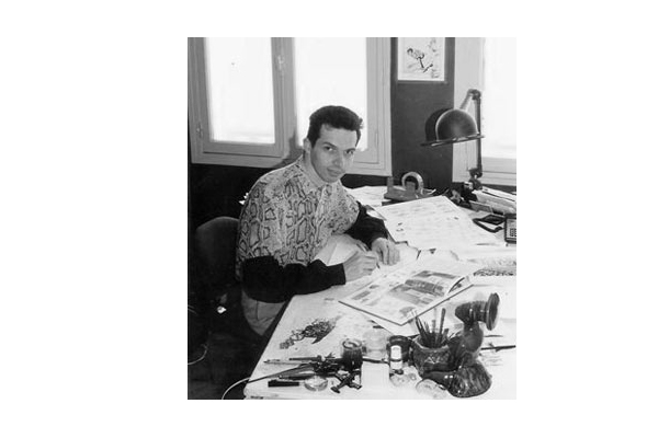 Ilustración de Spirou por Y. Chaland