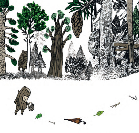Ilustración de El museo de Tronquito
