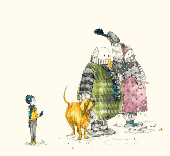 Ilustración de Lenny y Lucy