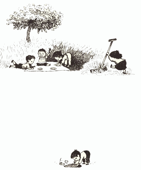 Ilustración de Un hoyo es para escarbar