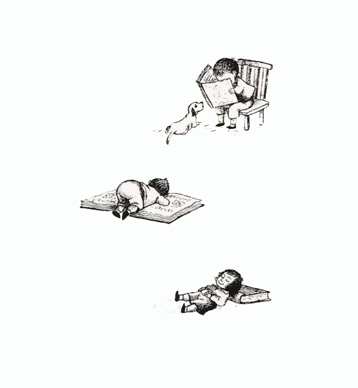 Ilustración de Un hoyo es para escarbar