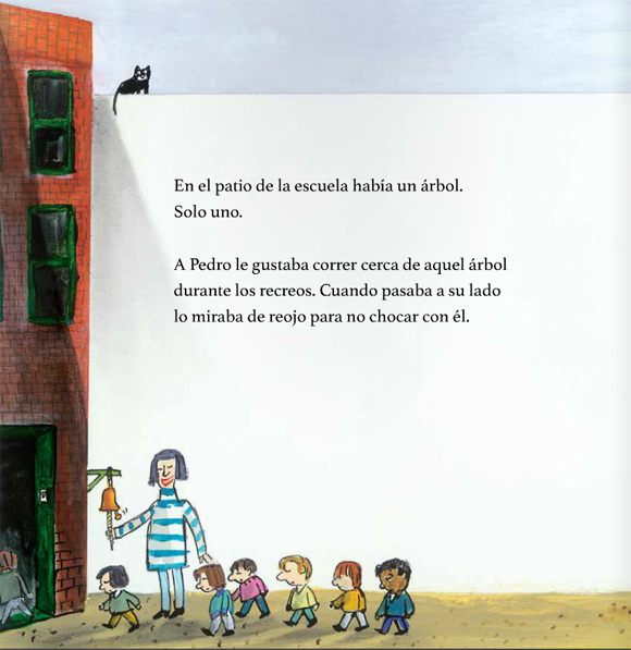 Ilustración de El árbol de la escuela