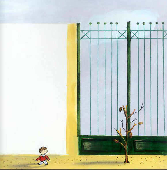 Ilustración de El árbol de la escuela