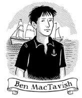 Ilustración de El barco escuela Tobermory