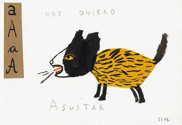 Ilustración de Abecedario a mano