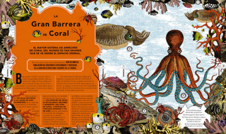 Ilustración de El jardín de las maravillas