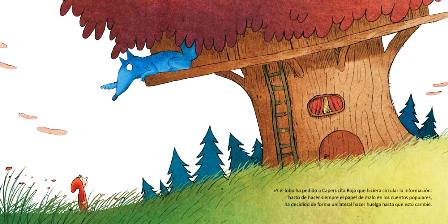 Ilustración de El lobo hace huelga