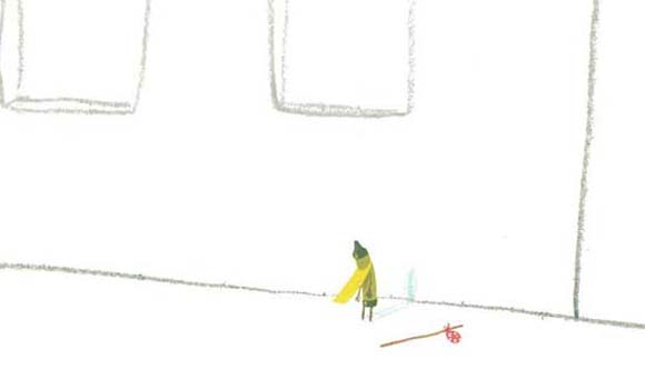 Ilustración de El día que los crayones regresaron a casa