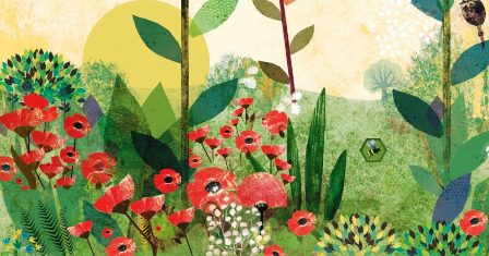 Ilustración de Abeja