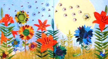 Ilustración de Abeja