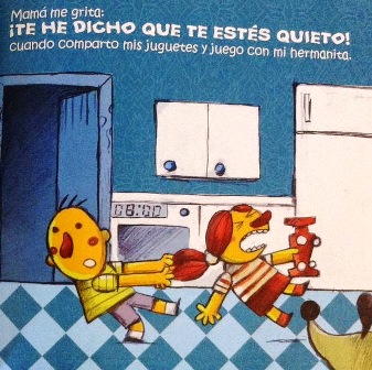 Ilustración de Mamá me grita