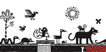 Ilustración de Al final de la fila
