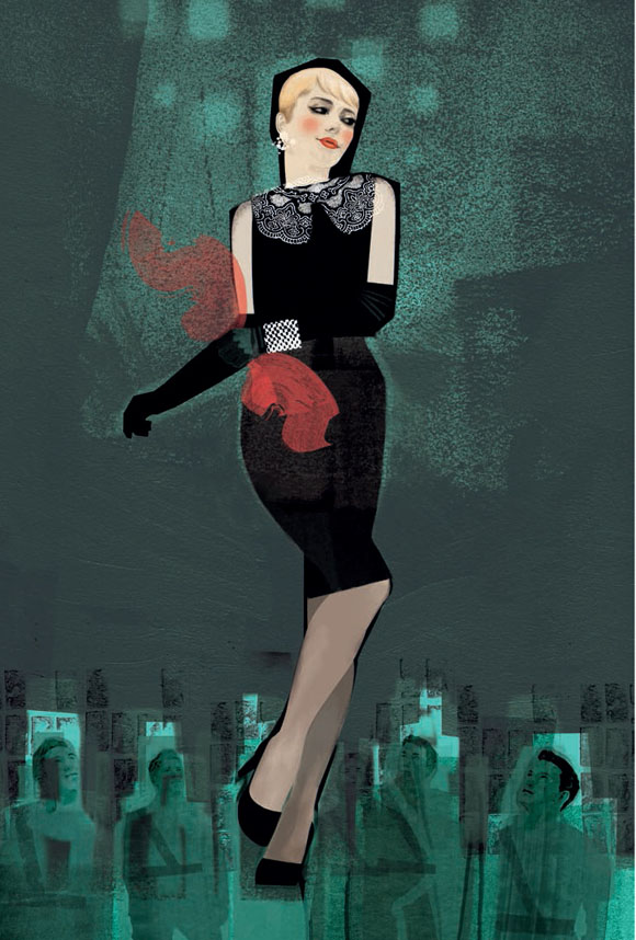 Ilustración de Desayuno en Tiffanys