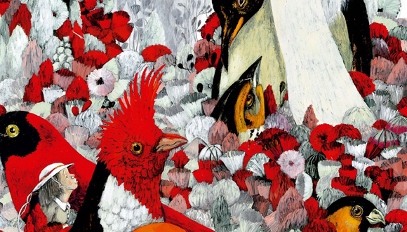 Ilustración de La pajarera de oro