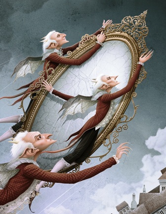 Ilustración de La reina de las nieves