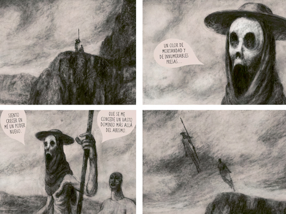 Ilustración de El Paraíso Perdido de John Milton