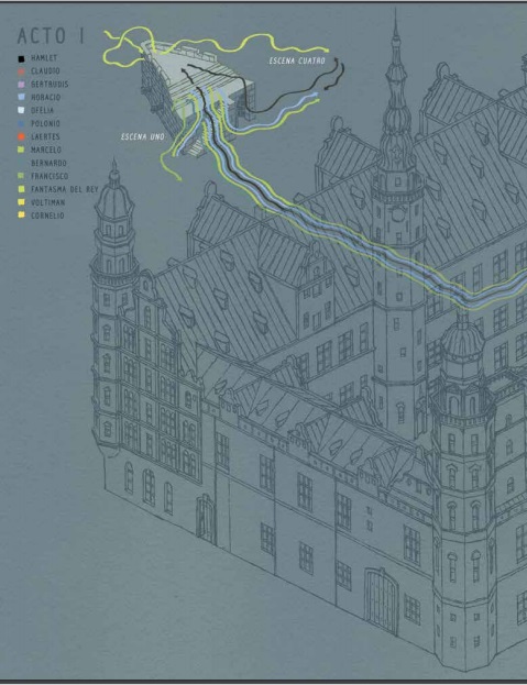 Ilustración de Trazado. Un atlas literario
