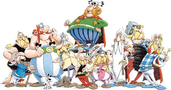 Ilustración de Las XII pruebas de Astérix