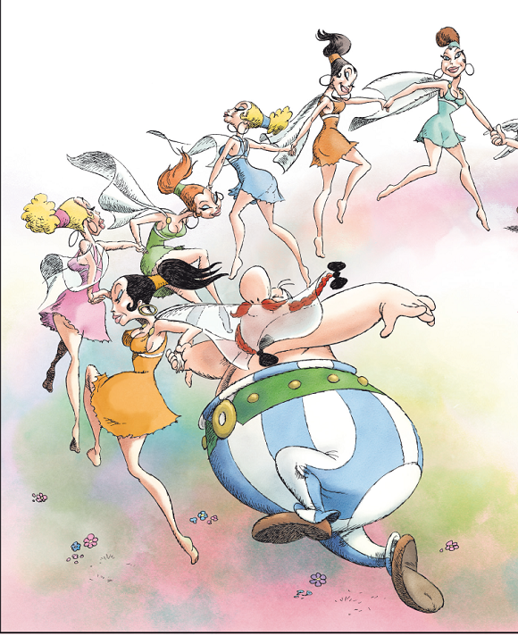 Ilustración de Las XII pruebas de Astérix