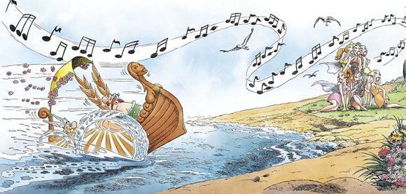 Ilustración de Las XII pruebas de Astérix