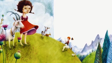 Ilustración de Heidi