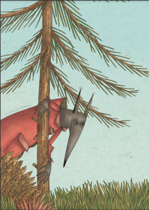 Ilustración de Los tres cerditos