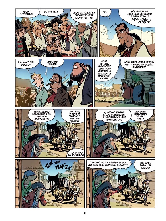 Ilustración de Los Campbell 4. El oro de San Brandamo