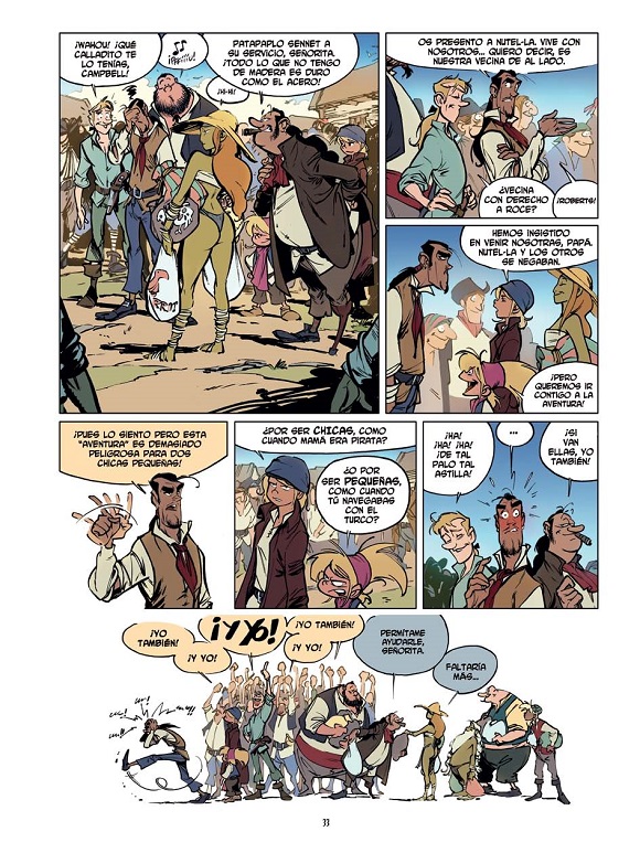 Ilustración de Los Campbell 4. El oro de San Brandamo