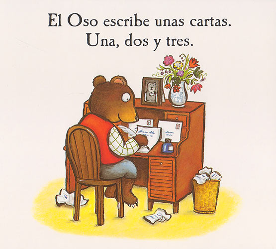 Ilustración de Las tres cartas del Oso