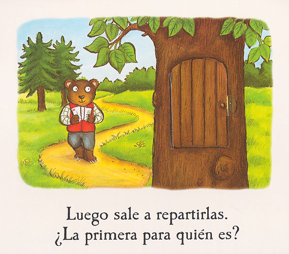 Ilustración de Las tres cartas del Oso