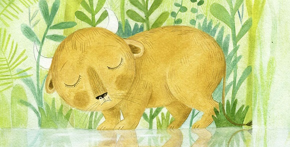 Ilustración de Lope, el León Miope
