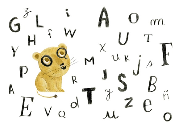 Ilustración de Lope, el León Miope