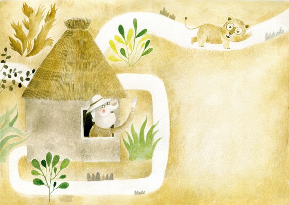 Ilustración de Lope, el León Miope