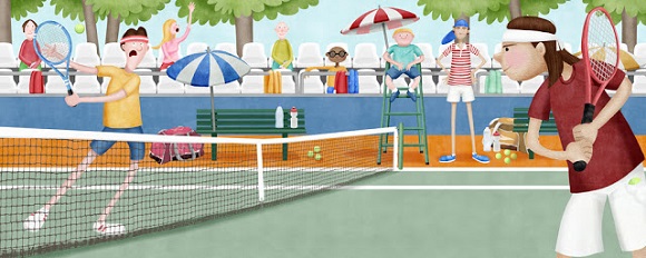 Ilustración de Rafa Nadal. Lo que de verdad importa