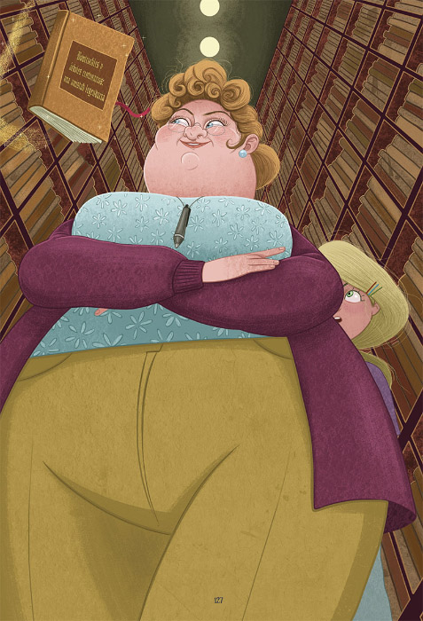 Ilustración de Penny Berry y la pócima mágica