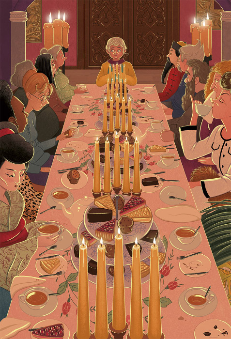Ilustración de Penny Berry y la pócima mágica