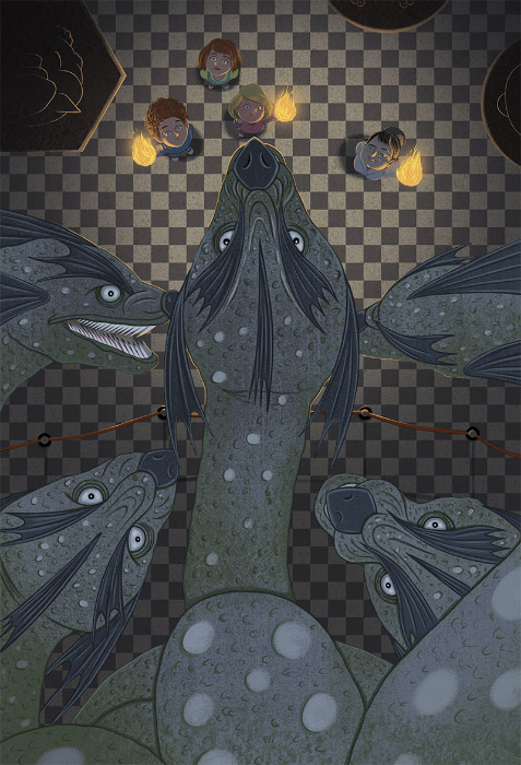 Ilustración de Penny Berry y la pócima mágica