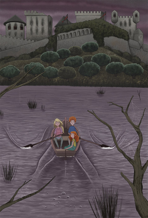 Ilustración de Penny Berry y la pócima mágica