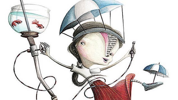 Ilustración de Los inventos de Malvina