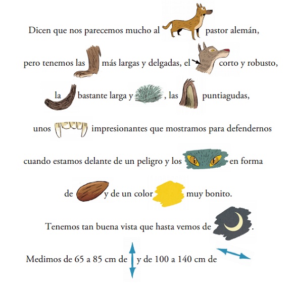 Ilustración de Un lobo como es debido