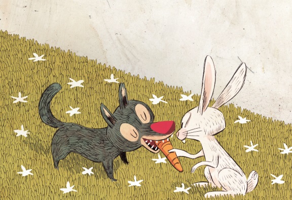 Ilustración de Un lobo como es debido