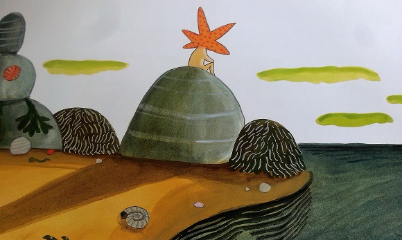 Ilustración de Pomelo y el increíble tesoro