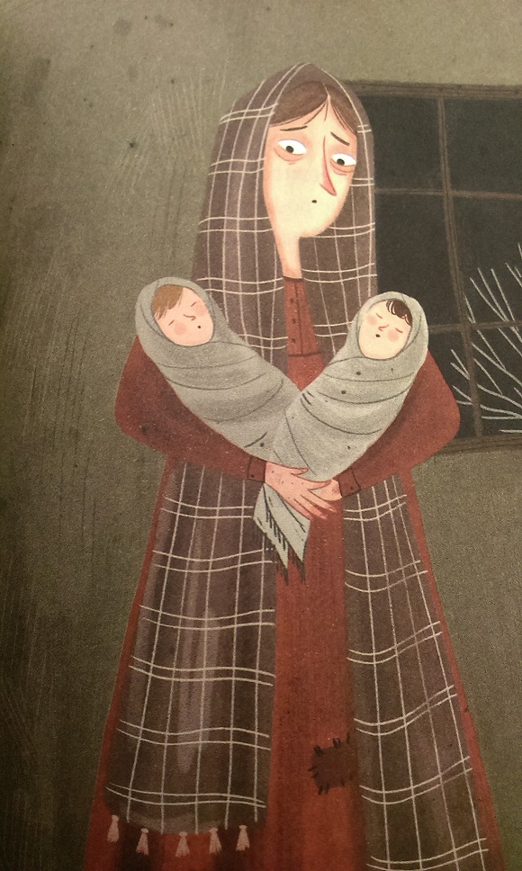 Ilustración de Los niños de la viruela