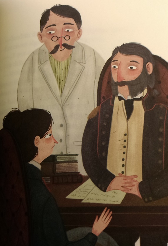 Ilustración de Los niños de la viruela